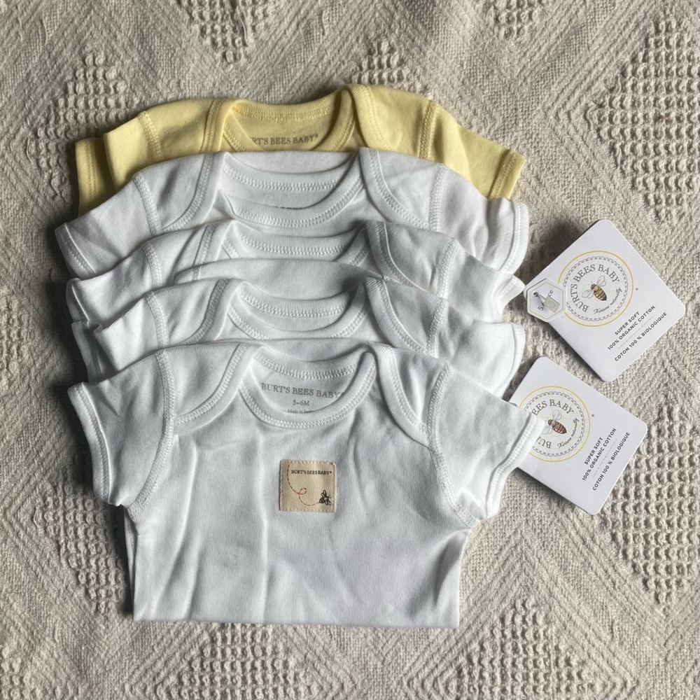 Large Burt’s Bees Baby Bundle Size 3-6 & 6-9 months NWT - Picture 3 of 10